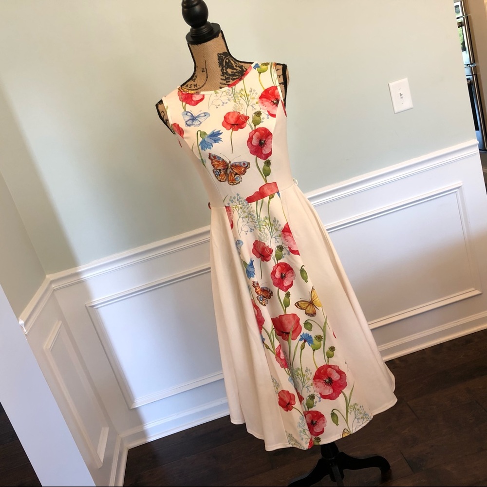 Lady V Vintage London Hepburn Dress size Large